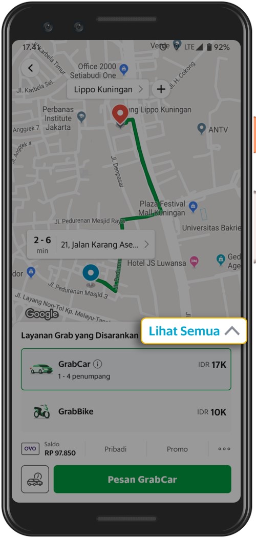 Mendapat Mobil Yang Lebih Besar Untuk Banyak Orang Passenger