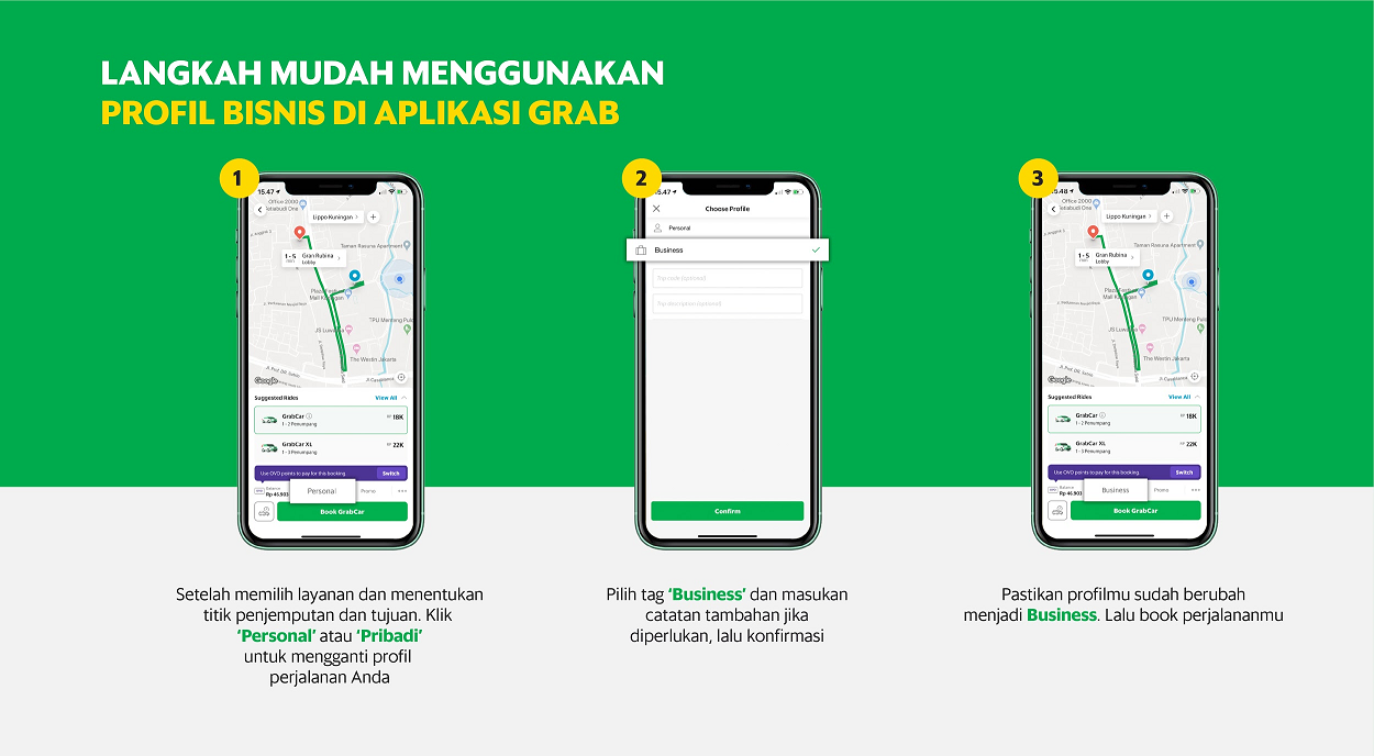 Bagaimana Cara Mengganti Profil Perjalanan Ke Profil Bisnis Passenger